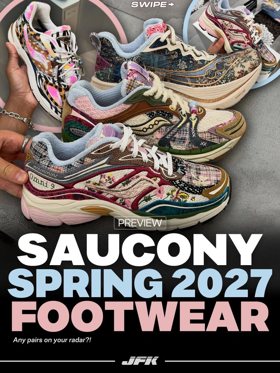 SneakerAlertHD's tweet photo. Saucony about to be crazy 💐😮‍💨 https://t.co/xdlDQjmDt3
