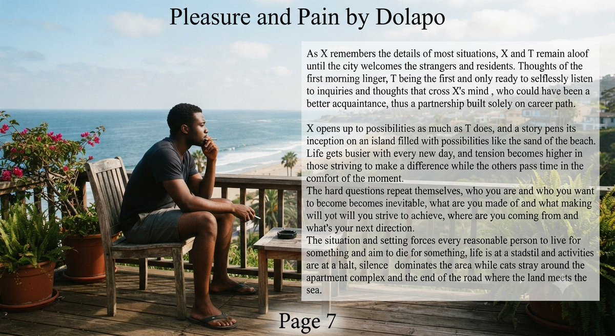 dollimonaire's tweet photo. Pleasure and Pain (Series) 

7-14 

#readingcommunity #writerscommunity #writer #art #storytelling #discovery #ContentStrategy #book #creative https://t.co/egl1MWWSX0