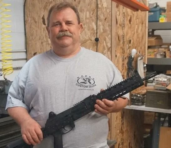 MAC_Arms's tweet photo. I'm hearing that Marc Krebs passed away this weekend. If you don't know who Marc was, he was one of the OG's in the US AK modification world. He did some really cool stuff and I'm proud to own some of his rifles. He will be missed. God speed, Marc. https://t.co/WcdTwkFIR6
