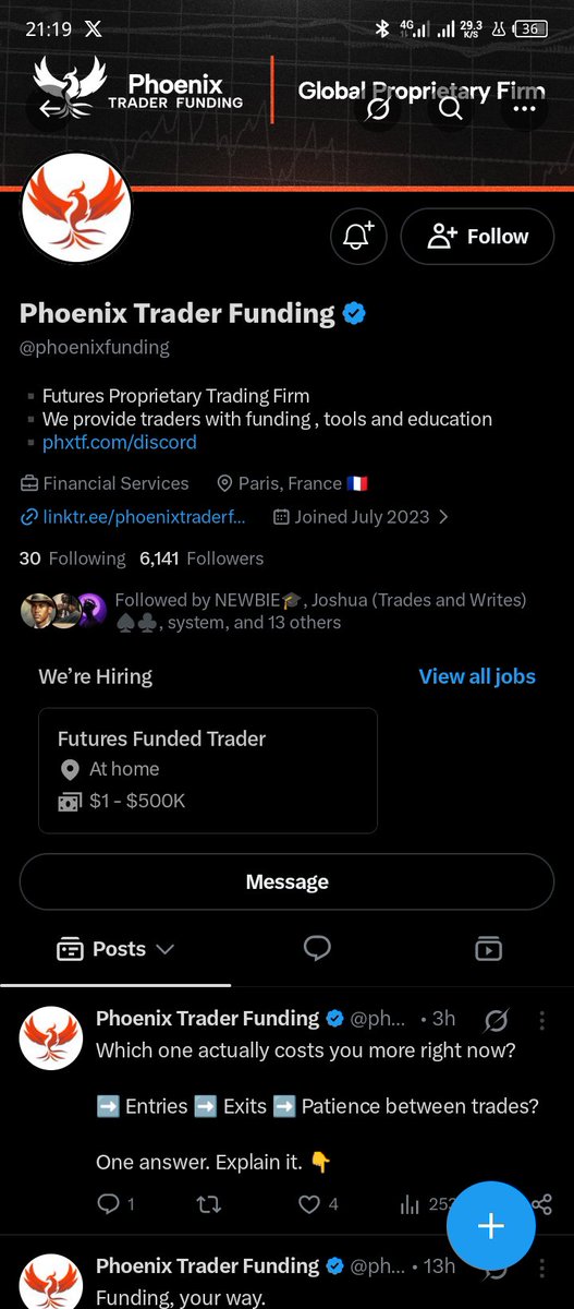 Weeedpastor's tweet photo. @PropFconnect @phoenixfunding All task complete ✅ 
@YoungT_524 
@BlackBoy_Afrika 
@Brian_vic02 
Opportunity here guys 💯 https://t.co/Kug0QOGskC