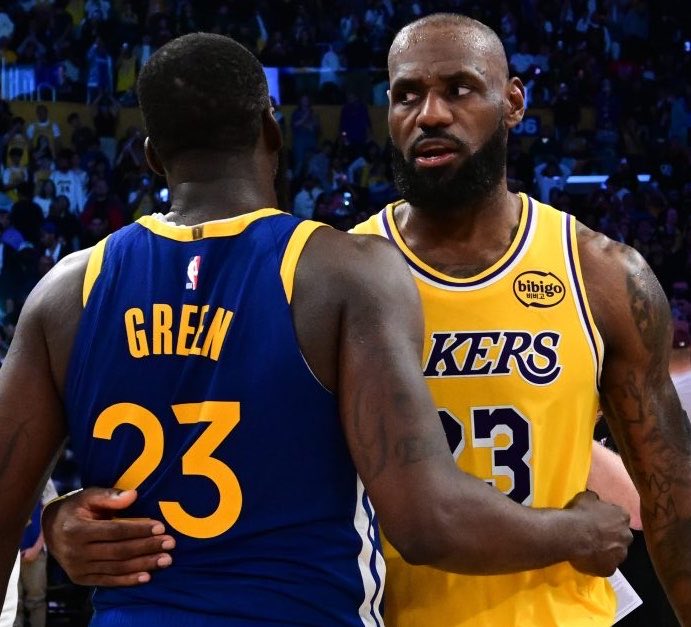 esidery's tweet photo. The best available NBA free agents:

LeBron James
James Harden
Jalen Duren (RFA)
Draymond Green
Peyton Watson (RFA)
DeMar DeRozan
Jonathan Kuminga
Bennedict Mathurin (RFA)
Bradley Beal
Gary Trent Jr.
Russell Westbrook
Khris Middleton
Matisse Thybulle
Bruce Brown
Jordan Clarkson https://t.co/NJZqY2bts5