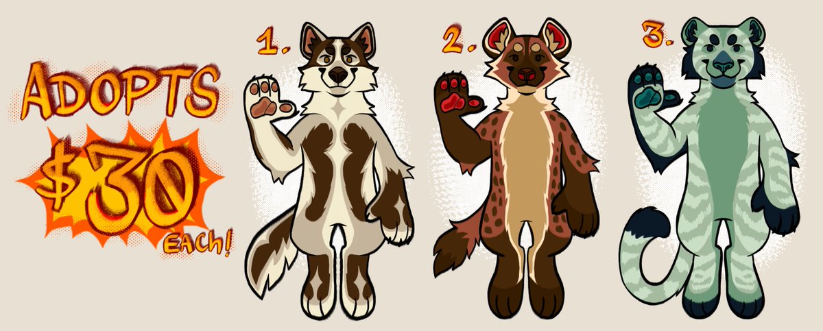 _lowieebark's tweet photo. ✨ ADOPT BATCH ✨
$30 each‼️
comment or dm me to claim! more info below⬇️ https://t.co/zmEcAwPw6j