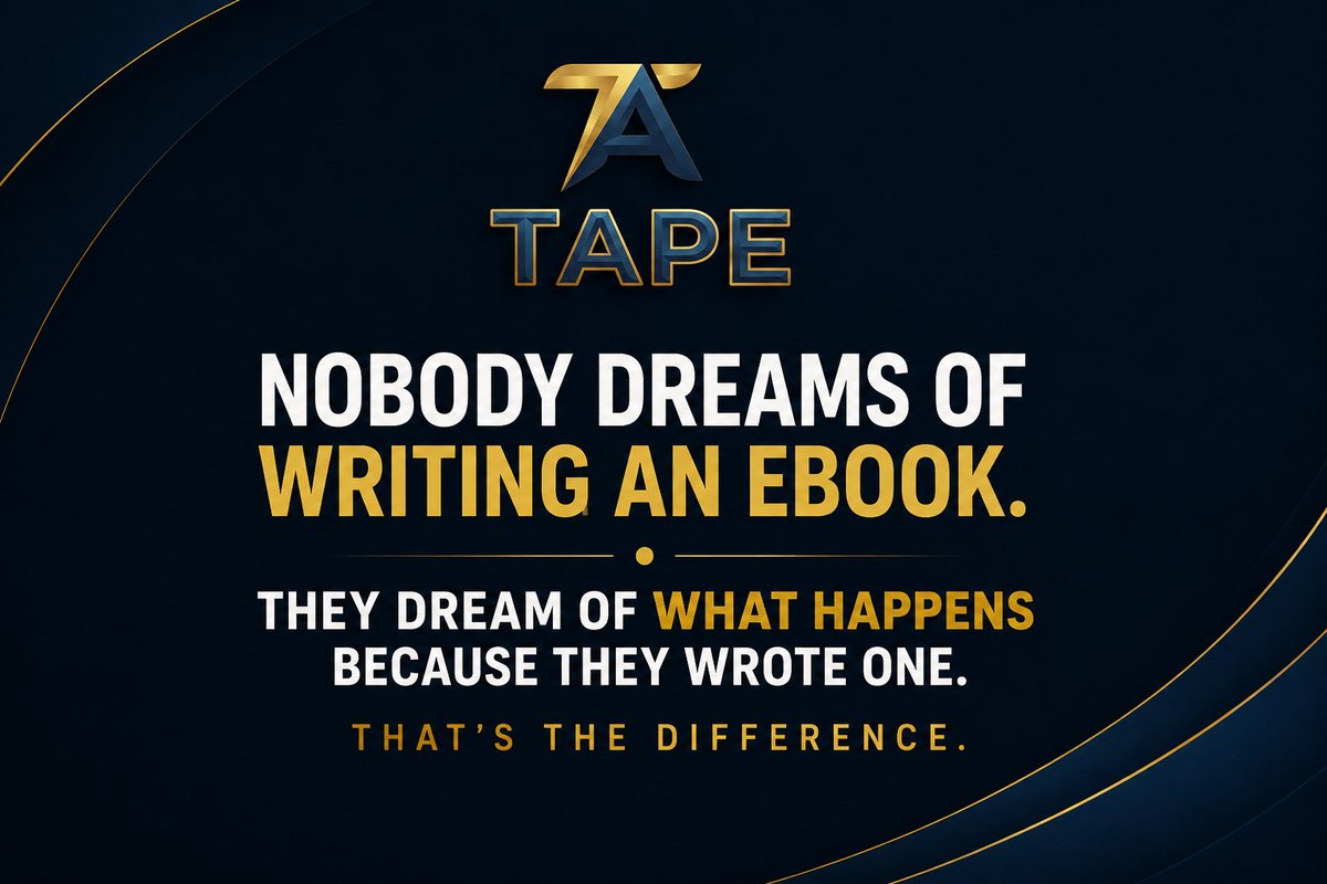 Tape Engine | Voice → Book AI tweet media