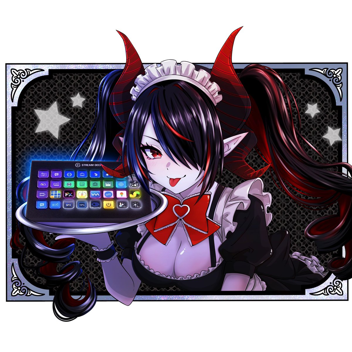 YuzukiYukiCh's tweet photo. Hey! 
Did you know I'm hosting a giveaway?

Check the pinned post on my profile for all the entry details and your chance to win an Elgato Stream Deck XL.

#Giveaway #VTuber #Streamer

🎨 Me https://t.co/p75h7ozPJp
