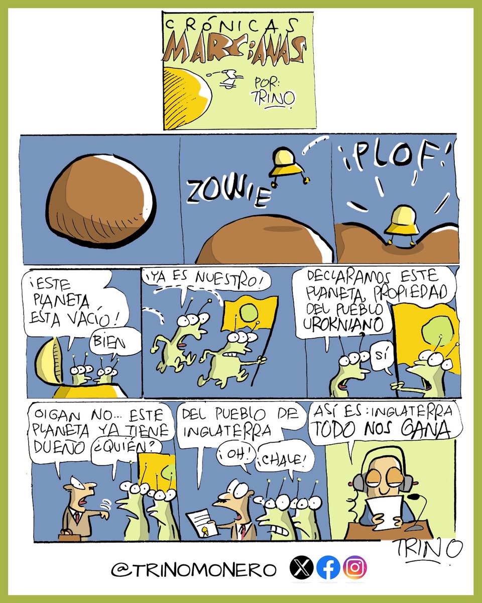 trinomonero's tweet photo. Las crónicas marcianas de monday, digo, de lunes #trinomonero https://t.co/cMtHXQjMwE