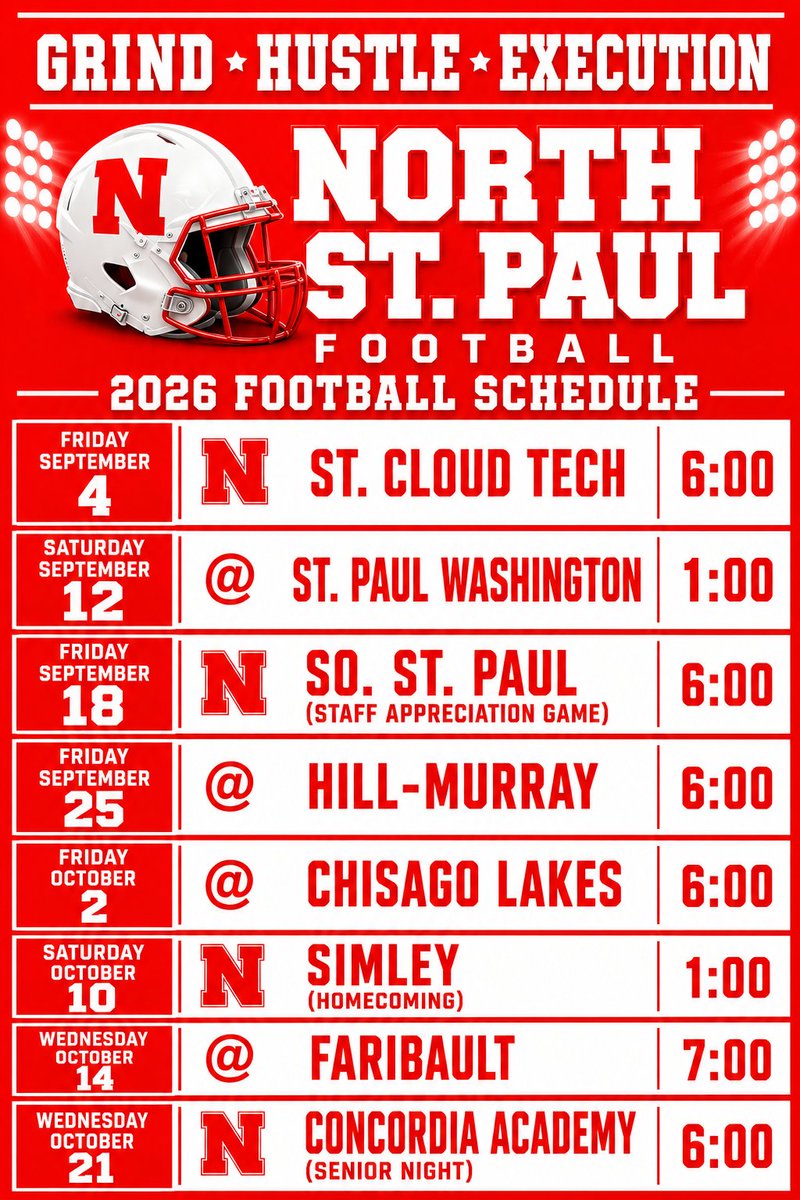NPolarFootball's tweet photo. LET'S GO! GO POLARS! https://t.co/J8T8CzvADe