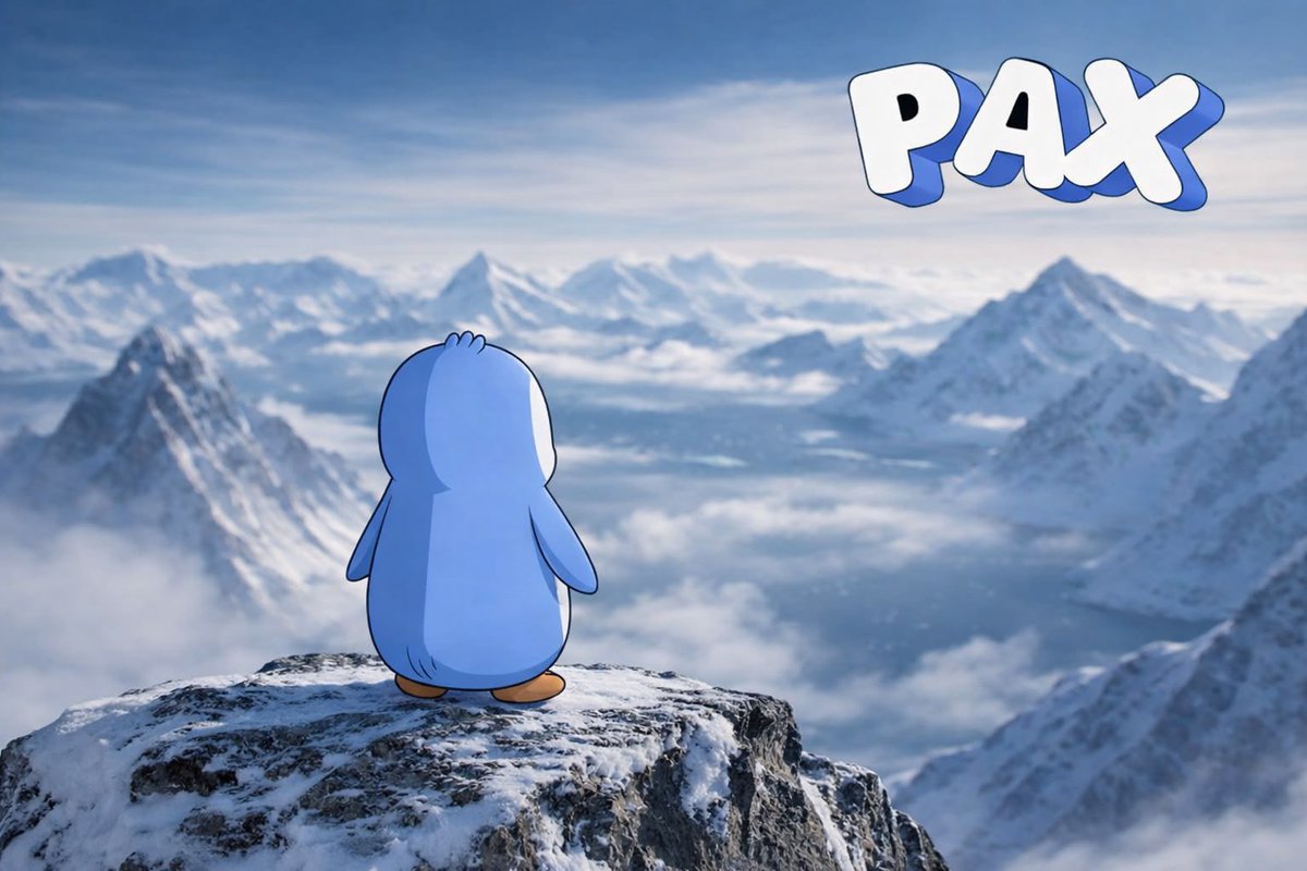 paxonsol's tweet photo. Standing tall where others see limits. That’s solana:JE8zmsKRivXggZsJxXHBdCkako85YawNtU5hqS4upump 🐧🏔️🚀 https://t.co/K3sFkuDmYU