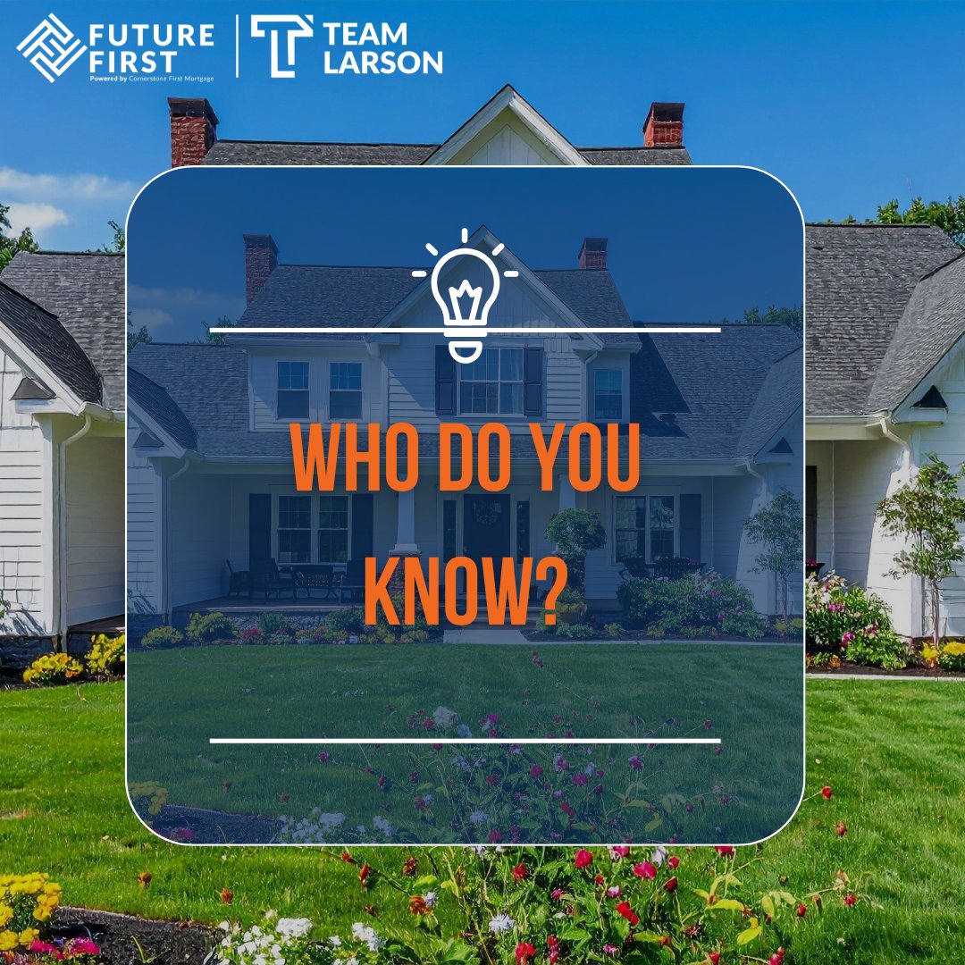 TeamLarsonLoans's tweet photo. 🏡✨ Help me update my trusted partner list!
Looking for amazing: 💼 CPAs 🛡️ Insurance Agents ⚖️ Attorneys 📈 Financial Advisors
Tag your favorite local pro below! 👇💛 #TrustedPartners #Referrals https://t.co/DkZFouiT1m