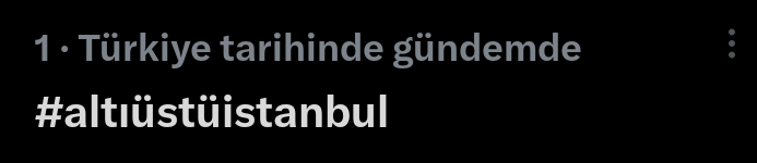 bilgin1869550's tweet photo. Wuhuu ne diyürsünnn #altıüstüistanbul https://t.co/Fw16e5vwOb