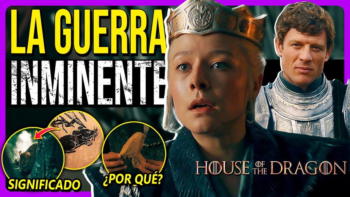 Maestro_Ciego's tweet photo. Qué buen episodio de #HouseoftheDragon hemos tenido. Repasa los detalles clave del episodio, como las ratas, la figura de madera, la música o los planes ocultos de algunos personajes👇👇
https://t.co/IWNjAxaMhJ
https://t.co/IWNjAxaMhJ https://t.co/McisWF4cxK