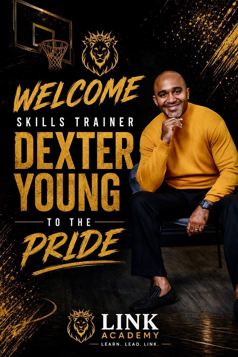LaPhonsoEllisJr's tweet photo. GOD DID!! Congrats to my bro Coach Dex on coming to Link Academy! That's big time!! The fam all at Link! Me and Dex back by popular demand!! 👑🏀👑💪🏾👏🏾🦁 @Dex_chi10 https://t.co/6CJSt6W7Mx