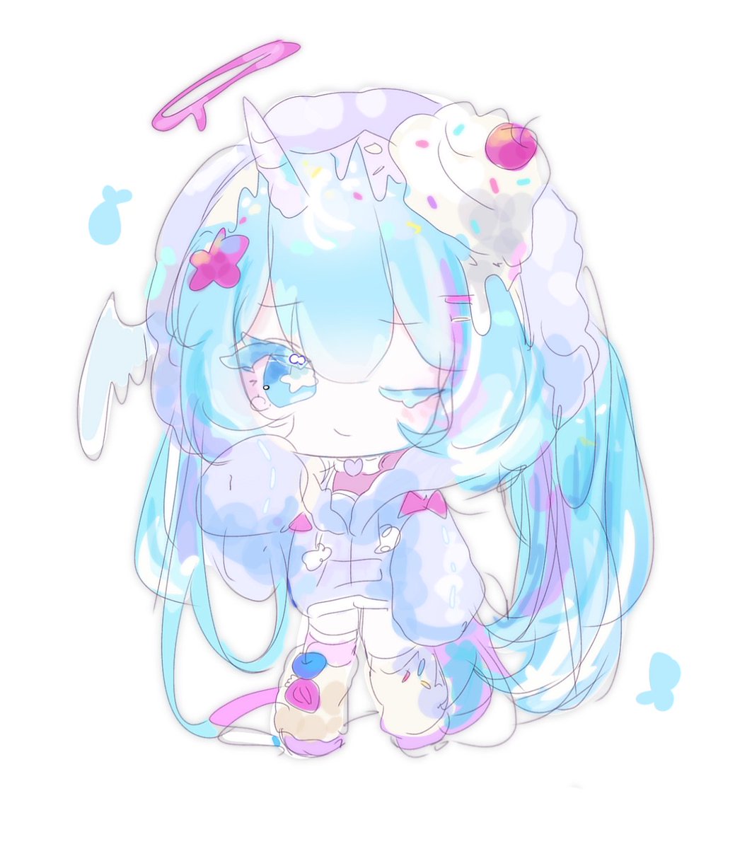 maichiiistrz's tweet photo. Haihaiii! Im reselling 2 chibi hyramisu designs if anyone’s interested!!

They both have commercial use and additional arts!

1 — $80
2 — $50 https://t.co/CkRh2IHrHL
