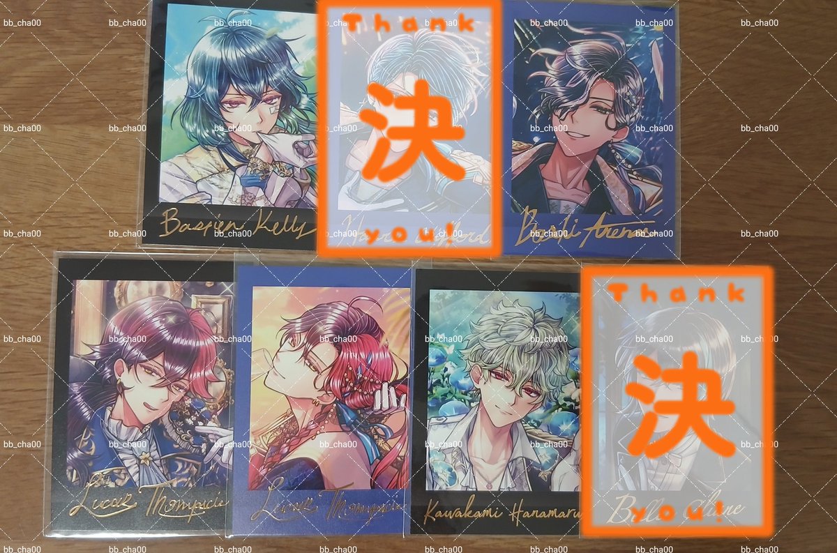 bb_cha00's tweet photo. 【更新分】

〔交換〕悪魔執事と黒い猫 あくねこ ぱしゃこれ 8弾 9弾 箔押し

譲）バスティン / ボスキ / ルカス / ハナマル
求）フェネス黒兎ぱしゃ箔押し＞同種フェネス箔押し＞異種フェネス(要比率)

郵送のみ https://t.co/YEeaHeKp4b