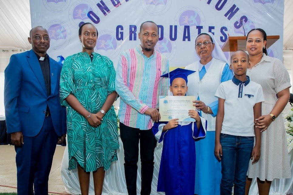 EcoleIgnace's tweet photo. 128 little stars graduated today! Ecole Maternelle Saint Ignace proudly marked its 5th graduation ceremony, celebrating children who are now ready to begin their primary school journey. https://t.co/e8WRmKYOPc