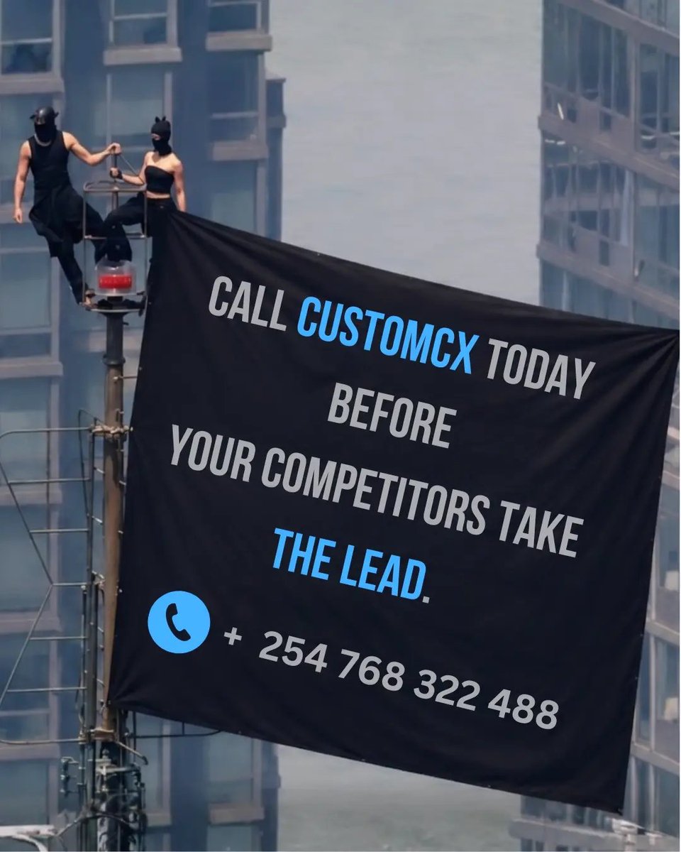 CustomCx's tweet photo. Shouting it from the rooftops so the people in the back can hear us! 📣 If 'System iko chini' or endless manual follow-ups are holding your growth back, you're doing it wrong. 

Let CustomCX bridge the gap between manual labor and autonomous growth. 📈
#aiautomation #customcx https://t.co/XFy3Kq7iaw