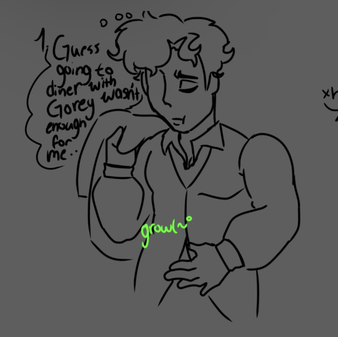 MRAMBISPIRALS's tweet photo. @Wwwdotwastebin oomfie gave me this idea 
A boy’s gotta eat 🩷
#deltaruined #vore https://t.co/TnpXeAWH3q