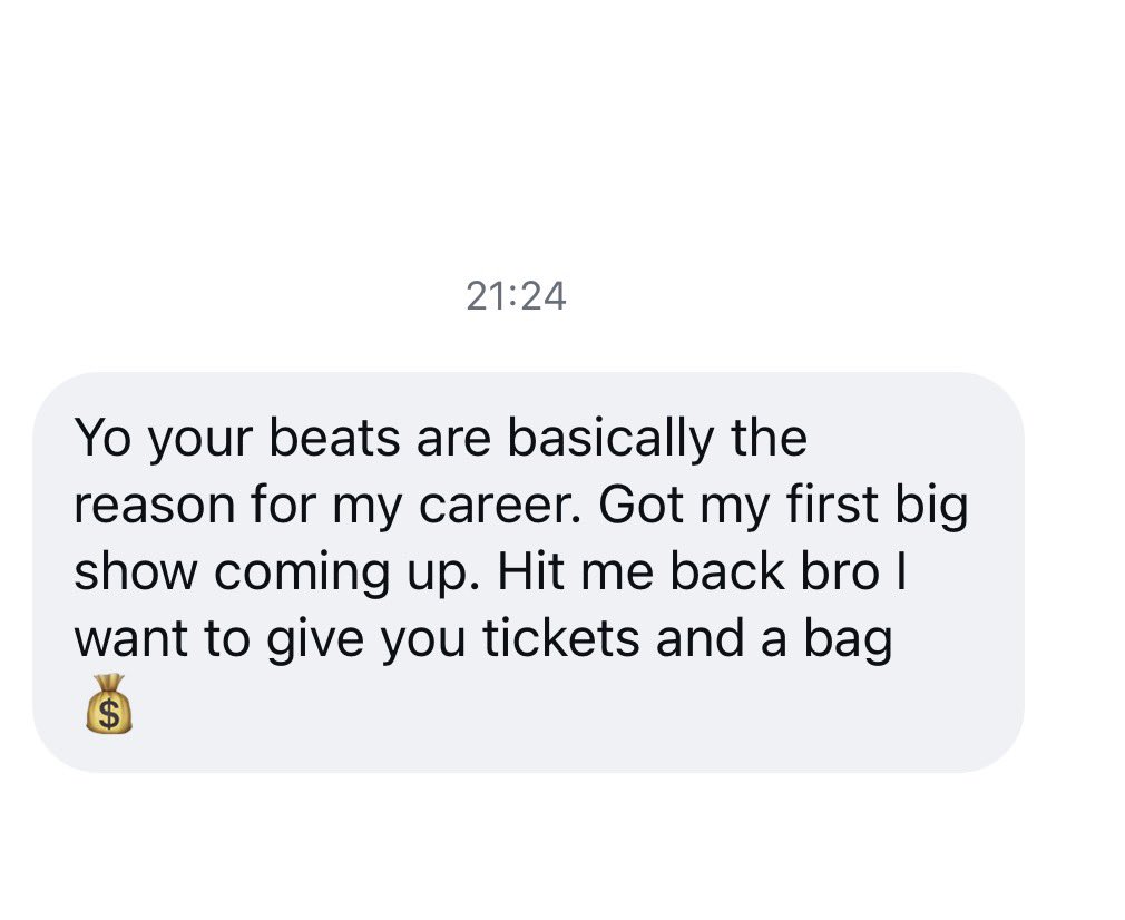 boyfifty's tweet photo. shoutout the artists that show their producers love 🤝 https://t.co/zjOK39giPS