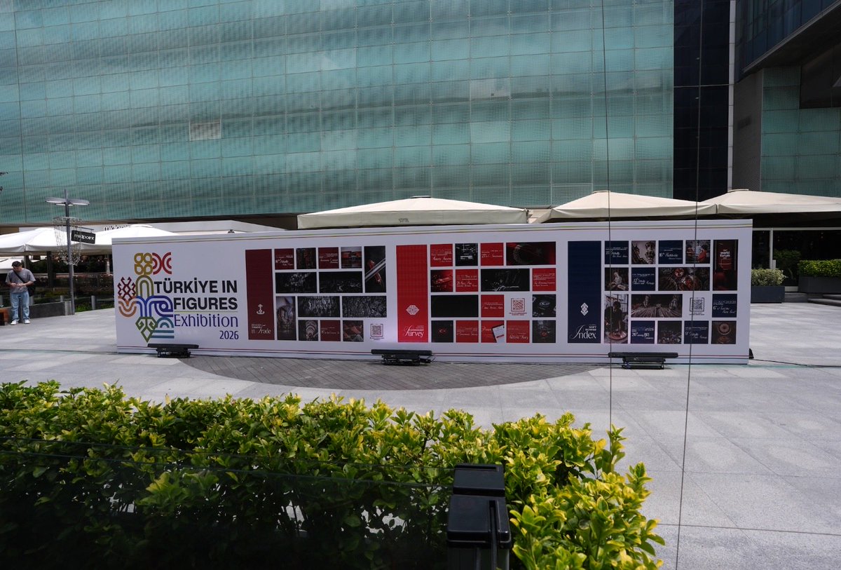 Communications's tweet photo. The “Values of Türkiye” and “Portrait of the Türkiye Brand in Figures” exhibitions, organised by the Presidency’s Directorate of Communications as part of #NATOsummit, brought together Türkiye’s cultural heritage, international achievements, and strategic capabilities with domestic and international visitors.

https://t.co/HnRs31IACb