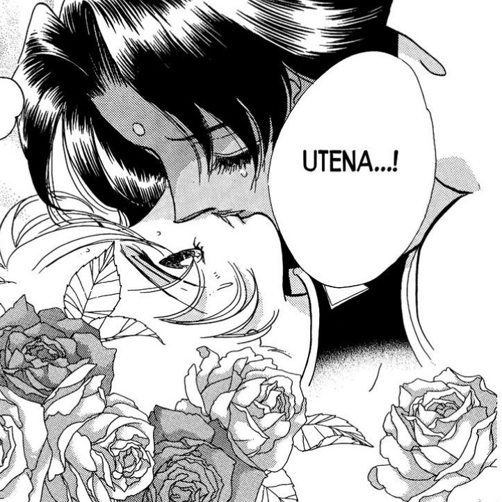Furubafani's tweet photo. Anthy kissing Utena 😊 https://t.co/eLlB8JfP6j