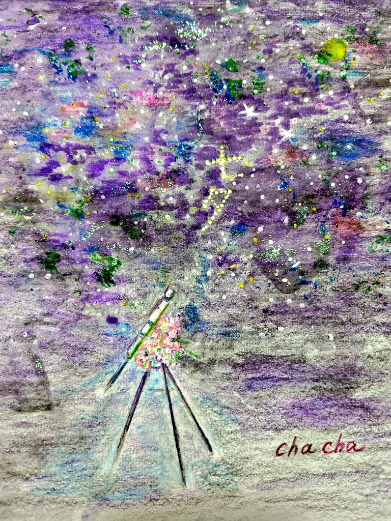 YWJaR73T3ZVEaxF's tweet photo. 📖🔖

　星の光り🌠

　　　空の祈り🌌

　　　　　命の灯り🎇

　人の想い　点と点

　　心　結び愛ぅ　星座ょ

　永遠に 🌍️ 慈しみ愛える

　星(運命)に　なりますように💫

　#１秒のほほえみ愛🖼️🔭
　
　一期一会🎀出逢いに

　　　感謝の気持ち

　　　ありがとう
　
　#七夕🎋

　　　おは茶々 https://t.co/oKaqFZk6Dk