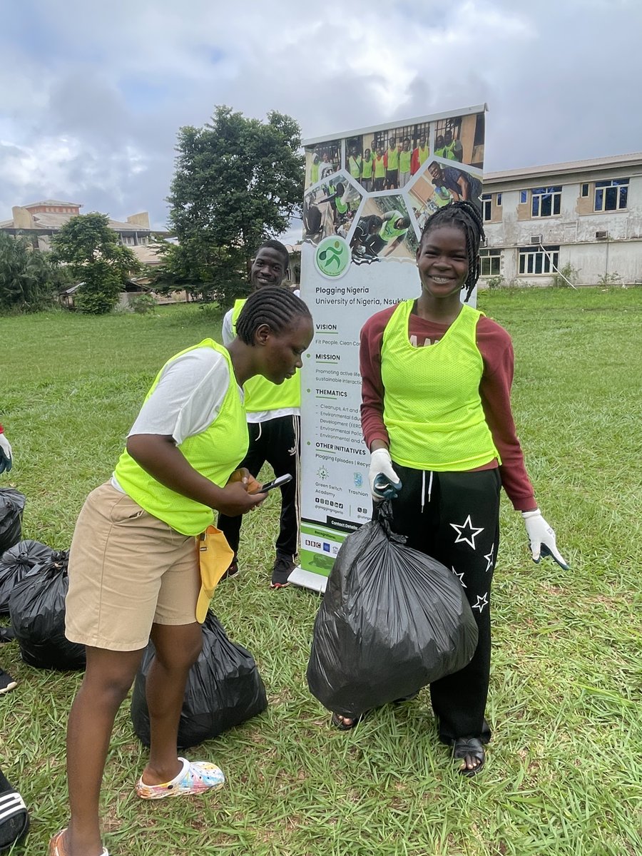 Plogging Nigeria,UNN tweet media