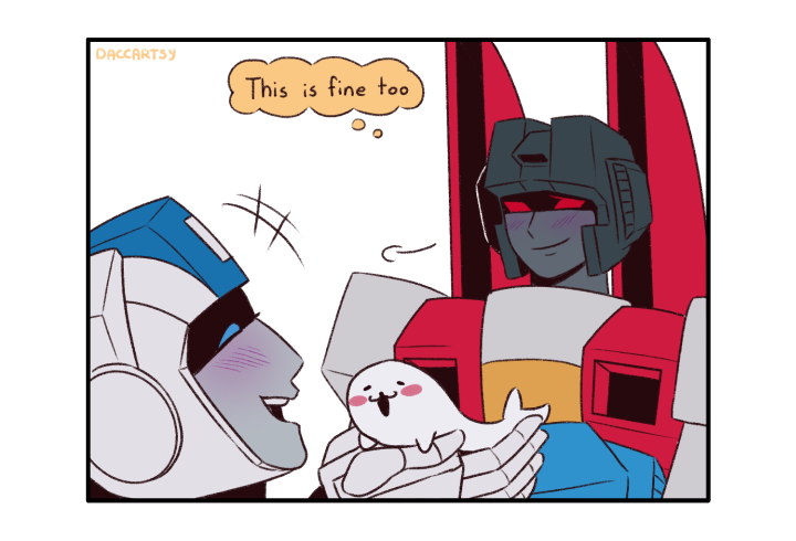 daccartsy's tweet photo. Skystar Week Day 7: Date
A little late but here is the last one! I decided to make a silly comic this time 🤭
@SkyStarWeek 
#skystarweek2026 #skystar #transformers #maccadams https://t.co/Ib3GxSTBBW