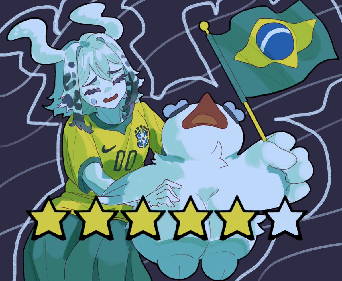 OWLAION's tweet photo. Assisti o jogo ontem, não sou muito de futebol mas na copa é outra coisa, se reunir e torcer todo mundo junto por algo sabe?

É uma pena que tenhamos perdidos queria ver mais, quem sabe na próxima vem o hexa!🏆

#artㅤㅤㅤㅤ #Copa #BRAxNOR https://t.co/Jp9PNP3KyX