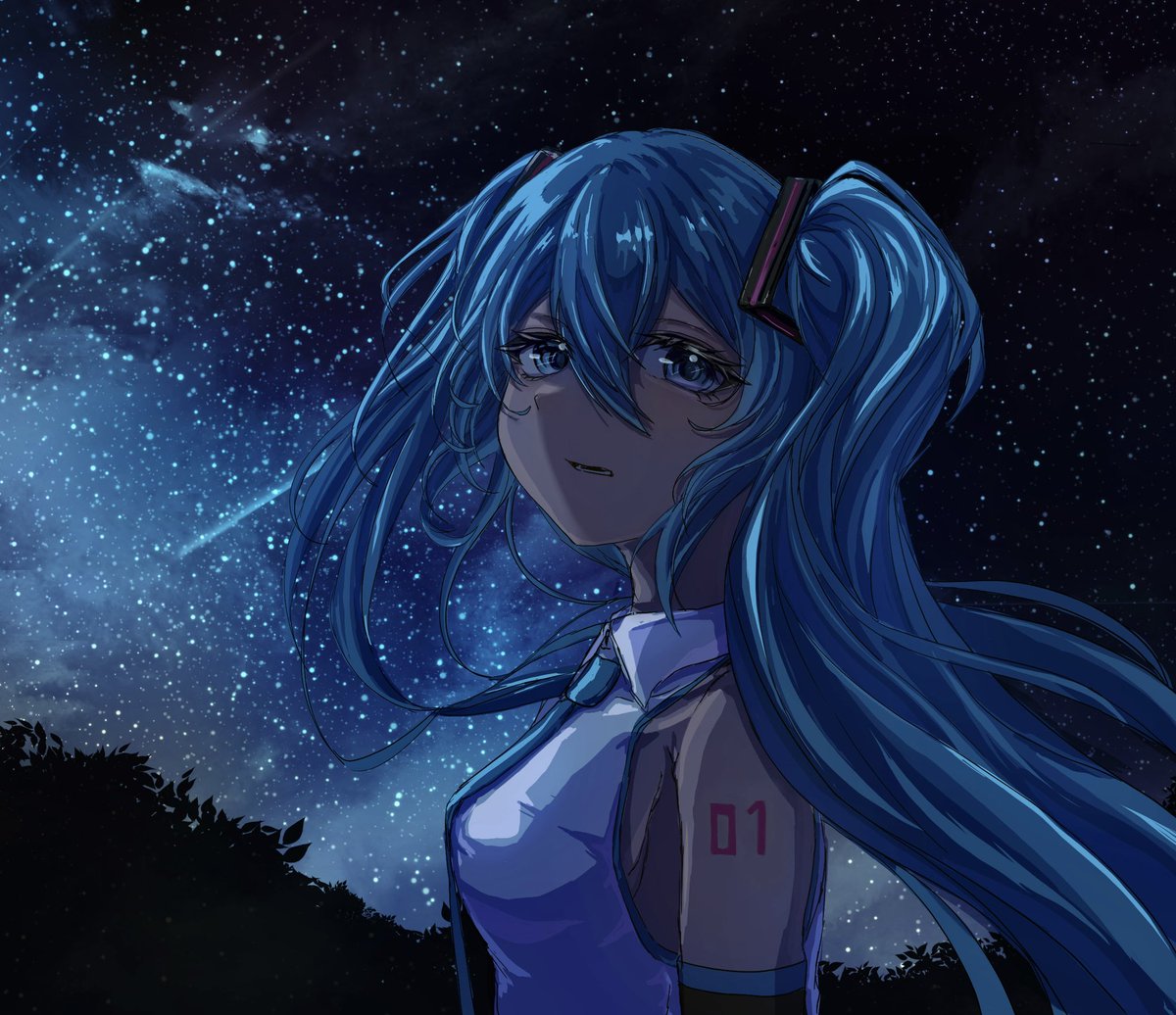 kameee__39's tweet photo. 七夕🎋
また貴方に会えますように💫
#初音ミク https://t.co/XgS9mAFWxf