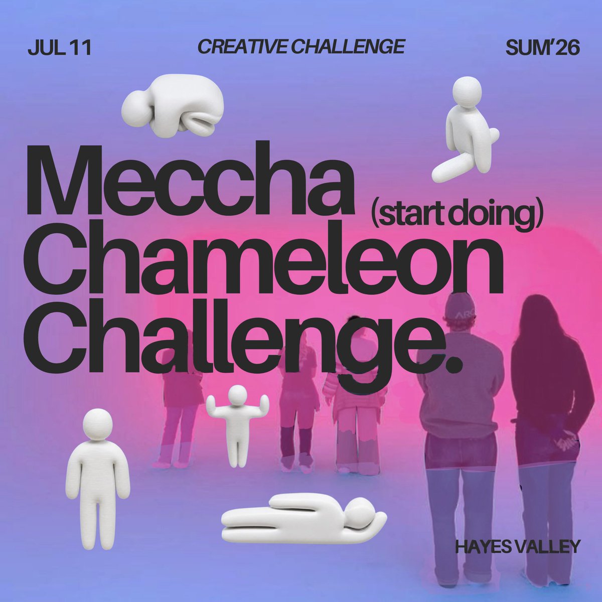 prtwoa's tweet photo. hi everyone in honor of 2 indie game devs making $7M on their first game in JUST TWO WEEKS, i’m hosting an IRL Meccha Chameleon Challenge

This Saturday, Hayes Valley, 2PM

lmk if u want exact details. first few people to show up with get a 3D printed Chameleon to decorate ☺️ https://t.co/ItITVmcQkH