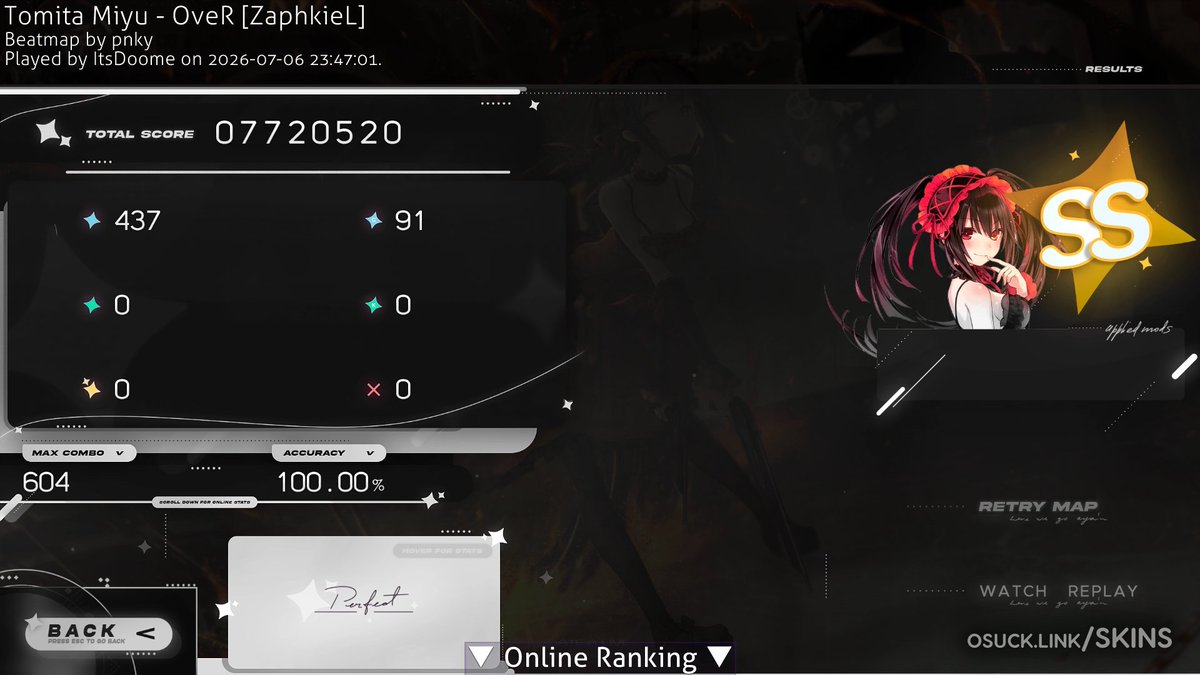 ItsDToome - #» v1.0 Aspect ratio: 16:9 Modes: osu Size: 22MB Released ...