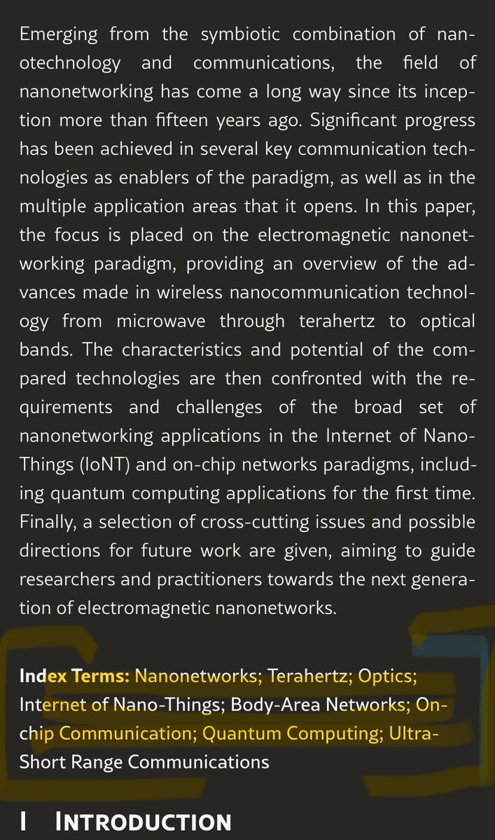 mcne73001's tweet photo. Electromagnetic #Nanonetworks Beyond #6G: From #Wearable and #Implantable Networks to On-chip and #Quantum Communication
#IoBNT 
2008 https://t.co/iKT0ZAlWdB