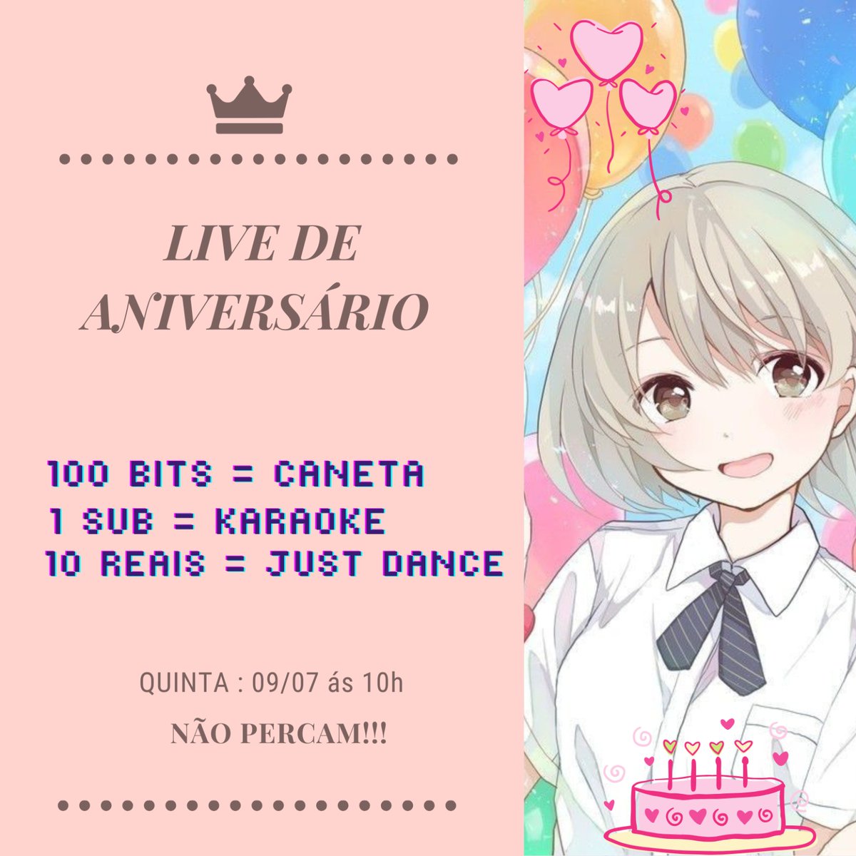Darkside777_'s tweet photo. Vem quinta cmg comemorar aniversário? 😌😌 https://t.co/QRLKPsCaXn