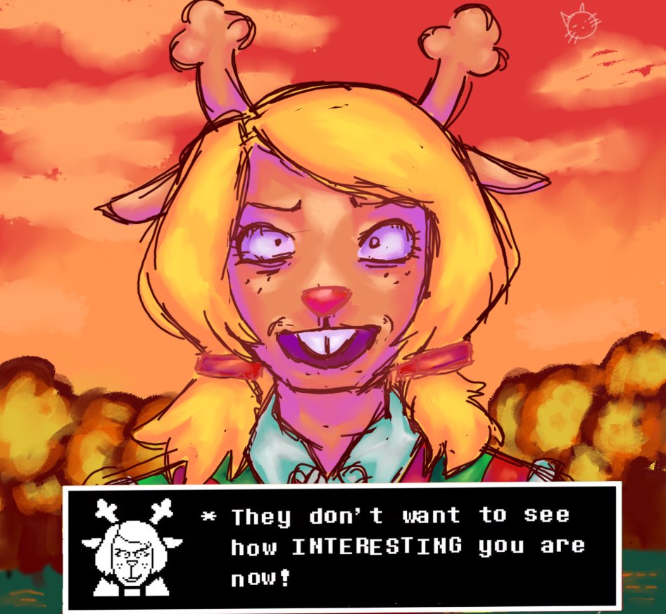 furvrtoxic's tweet photo. They dont wanna see how INTRESTING you are now ! #deltarune #deltarunenoelle #deltarunechapter5 https://t.co/2Tw1SXUvwH