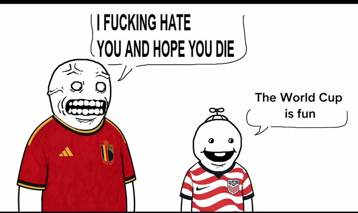 WillyFoosball's tweet photo. Ya know, God forbid a country have fun at the tournament they’re hosting. SMH https://t.co/xa1NDU5UDr