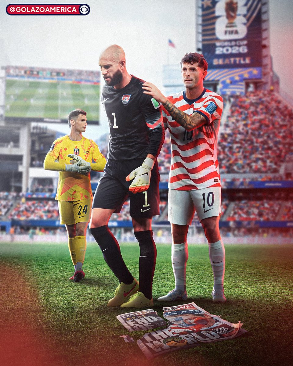 GolazoAmerica's tweet photo. The chance for redemption has arrived 😤

Tim Howard's iconic World Cup-record 16 saves ended in heartbreak. Today, the USMNT has an opportunity to write a different ending against Belgium 🇺🇸 https://t.co/AaPTSUbFH0