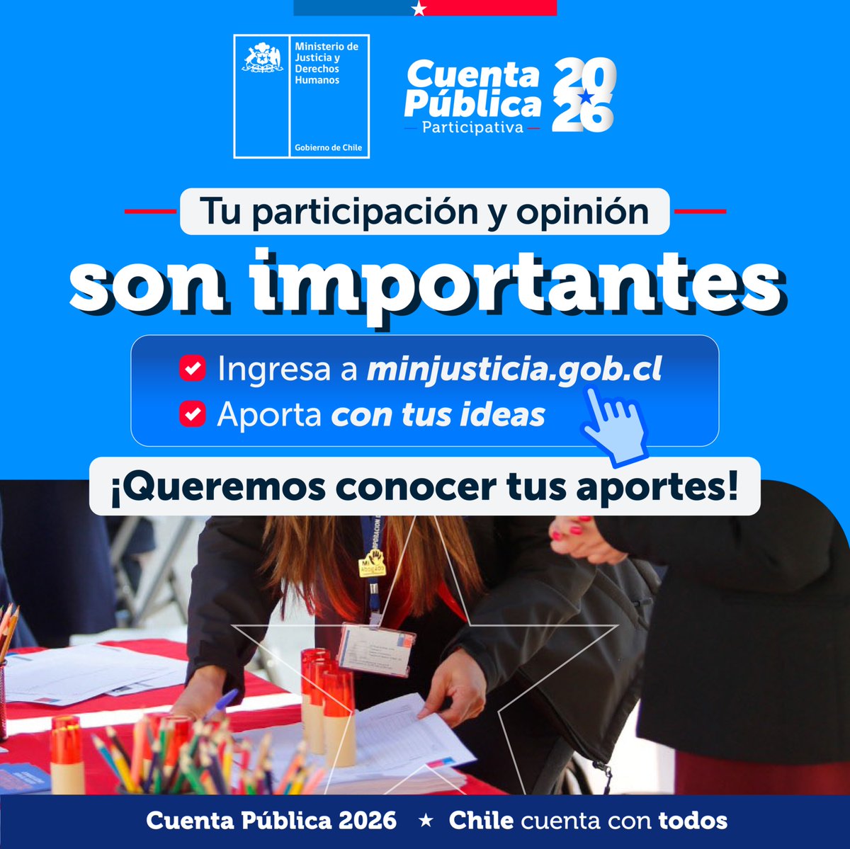 Ministerio de Justicia y Derechos Humanos tweet media