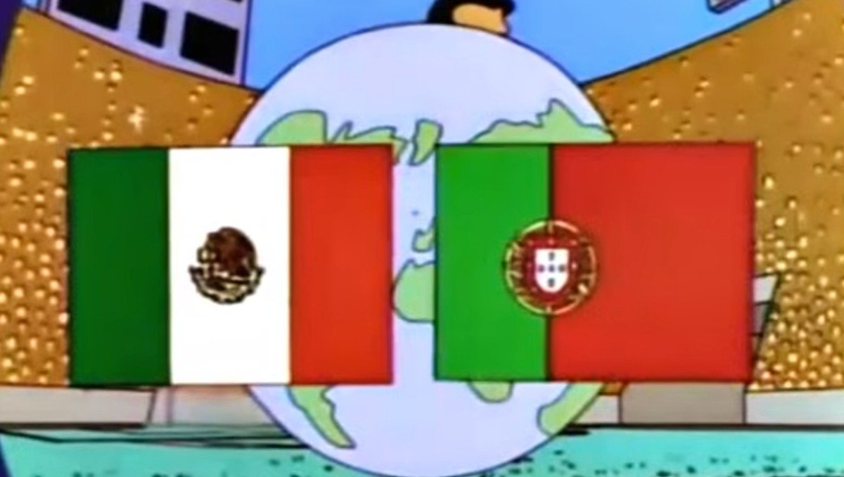 urreyding's tweet photo. Portugal vio que habían eliminado a México y quiso reafirmar que este no será el mundial donde se va a cumplir esto https://t.co/pPLmqN42fc