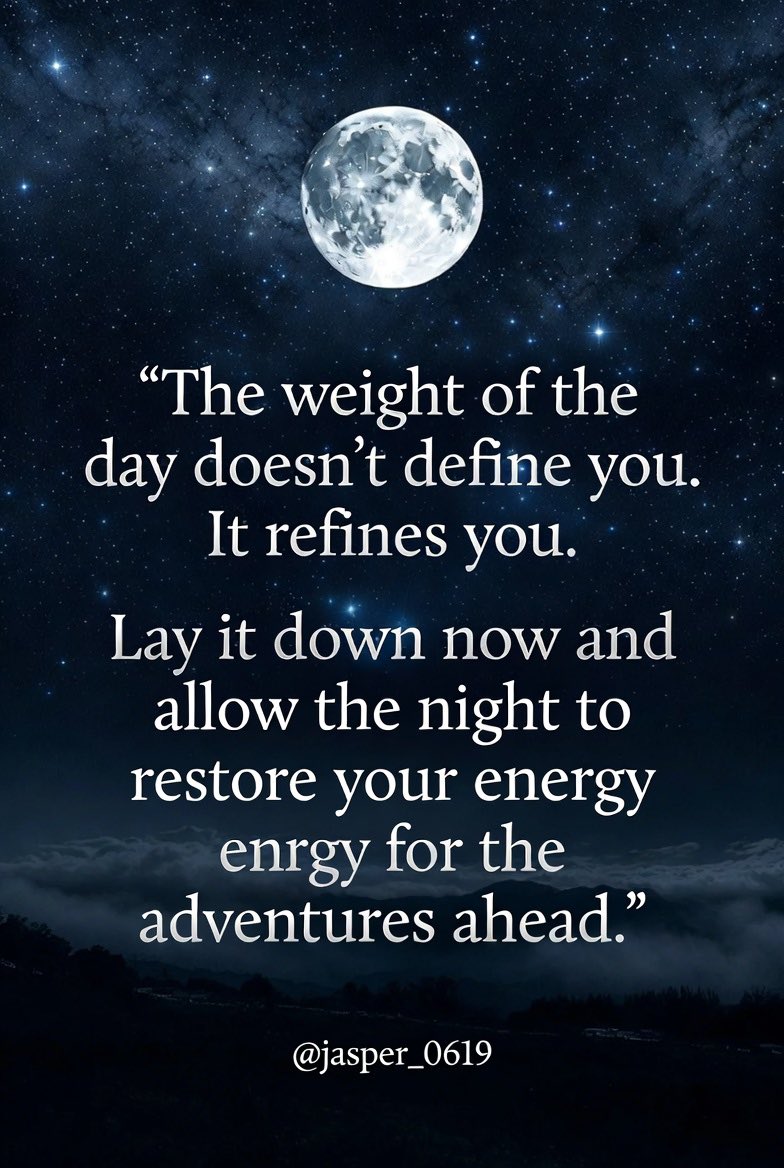 JasperDaily_1's tweet photo. Lay It Down. Tomorrow Needs a Stronger You. https://t.co/xSOpXu3XzX