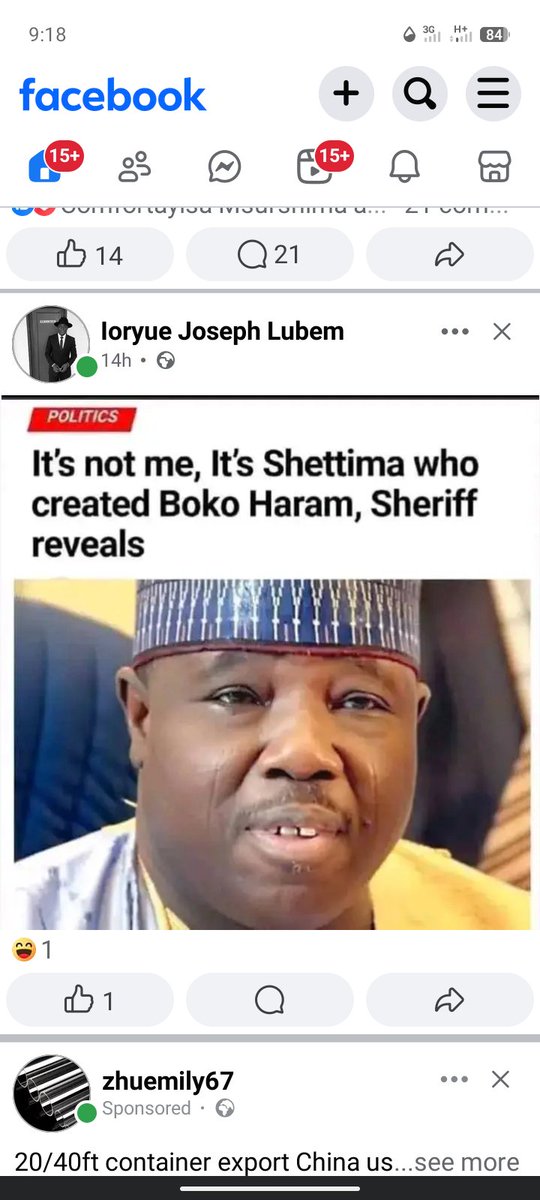 msughter1970608's tweet photo. @instablog9ja All of sudden, this terrorist has forgotten that he is a complicit of Boko haram https://t.co/nYHlwNEbrc