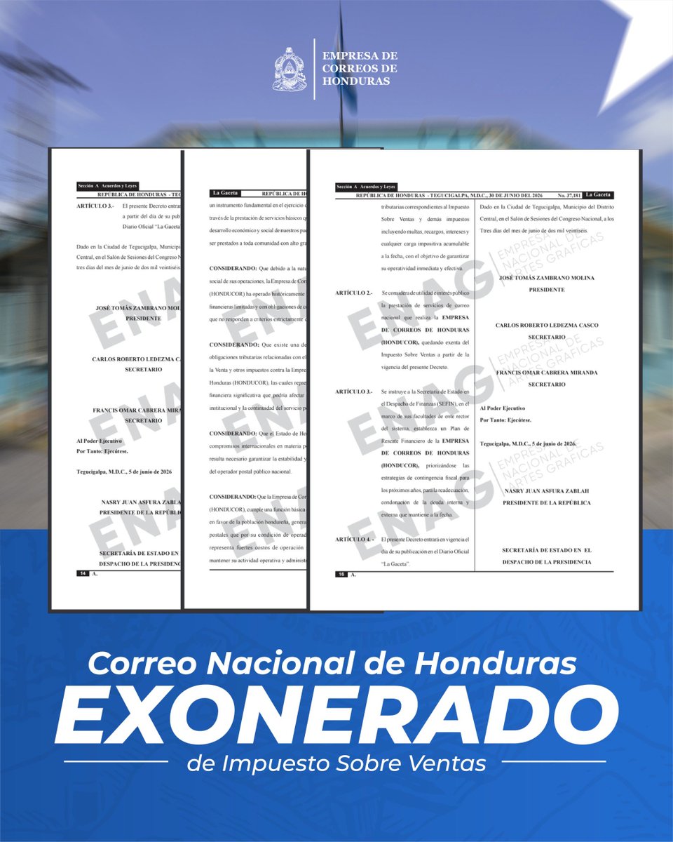 CorreoHonduras's tweet photo. ¡Envía por Correos de Honduras y ahorra el 15 % de ISV! ✈️📦 https://t.co/V9y0i9kj0p