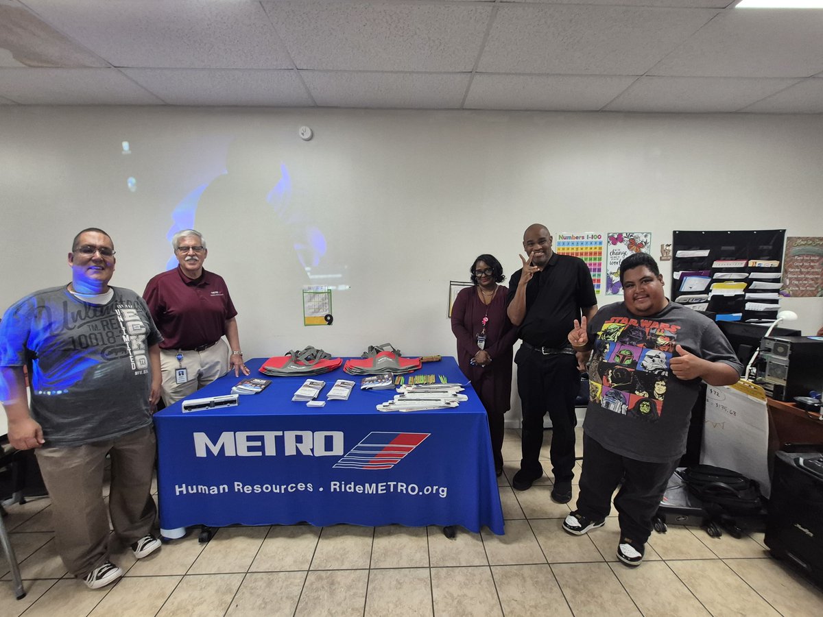 theheartprogram's tweet photo. H.E.A.R.T. had a great visit with the ADA Compliance Office with Houston METRO today. Our trainees learned about route accessibility and all of the services METRO offers. Thank you for coming @METROHouston! https://t.co/pS3fcU1pay
