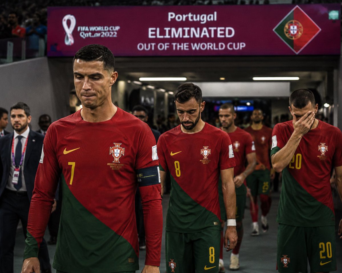 increasejoe18's tweet photo. Portugal 🇵🇹eliminated out of the World Cup https://t.co/JYdLvI0Y0C