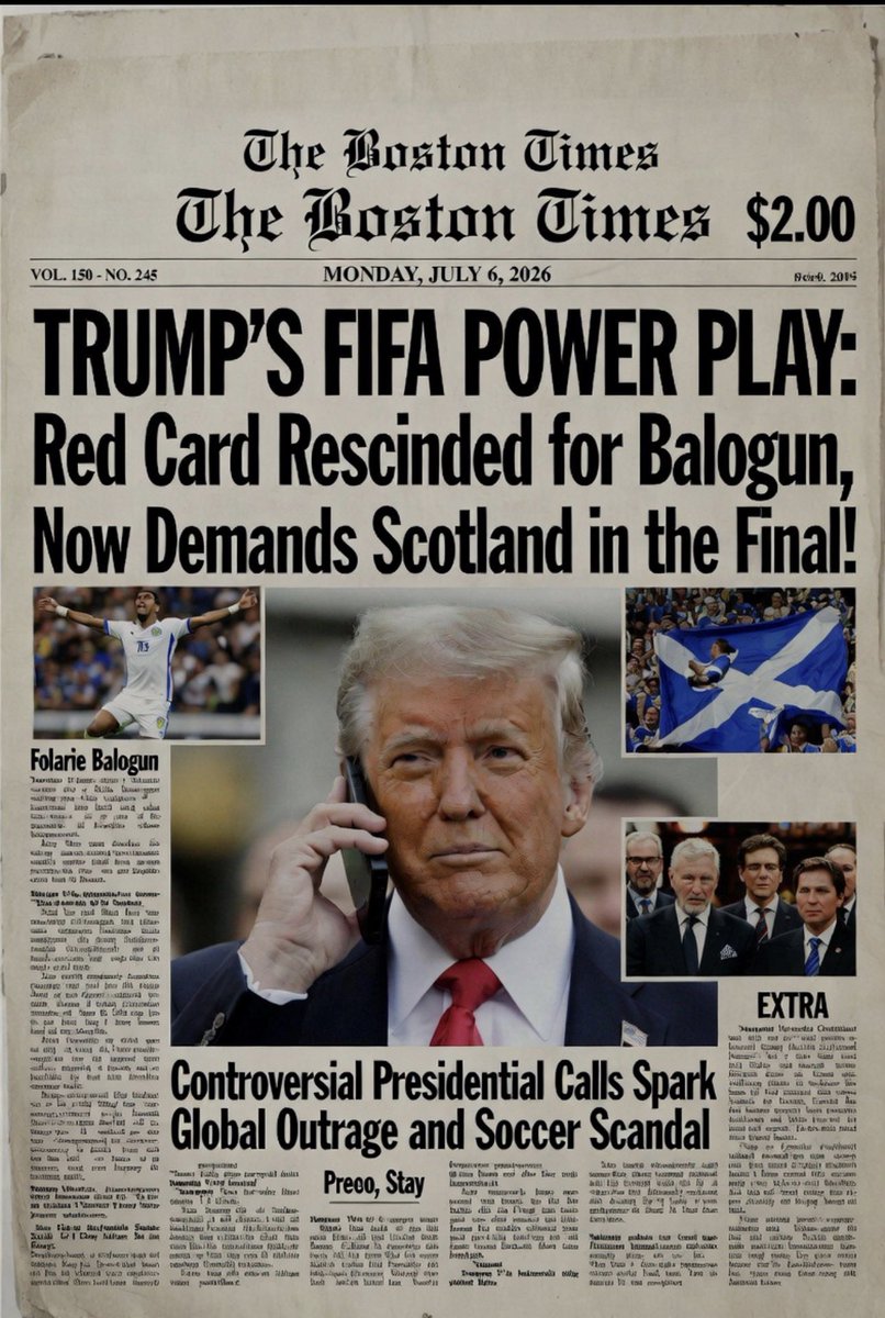 ScottyMM1985's tweet photo. @FIFAWorldCup @ScotlandNT @BostonGlobe (especially @BostonGlobe  why didn’t you break this story ?) https://t.co/Wy5N6vh6Ek