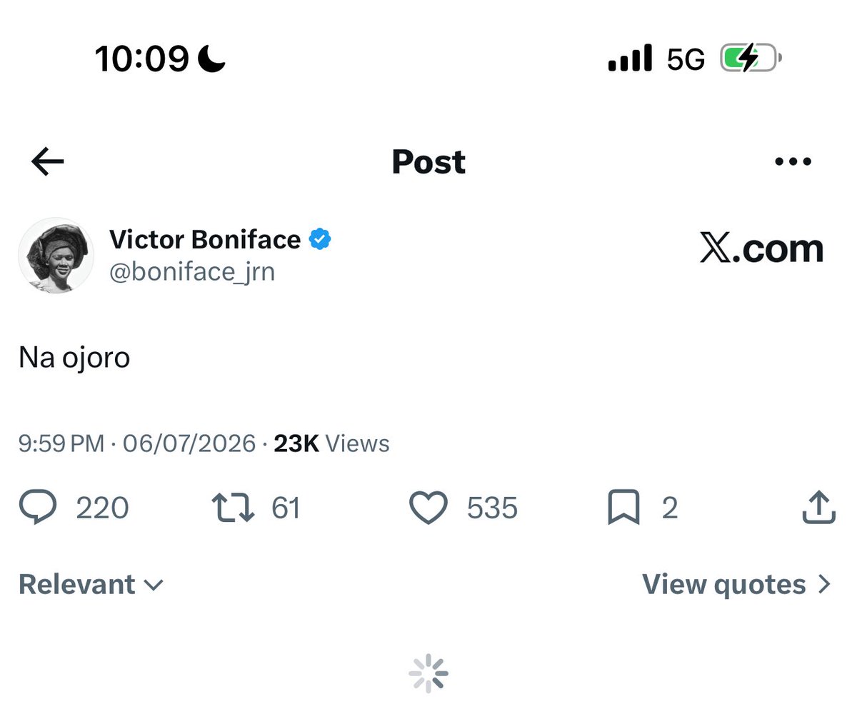 superdxd's tweet photo. boniface wey no get any carrier dey talk keh https://t.co/Pcs6Wp1CXy