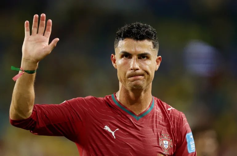 RTNToronto's tweet photo. #OFFICIAL: Cristiano Ronaldo scored his final World Cup goal in Toronto 🇨🇦

We just witnessed his final World Cup match, thank you Ronaldo 🙏🥲 https://t.co/TucBr3OeKs