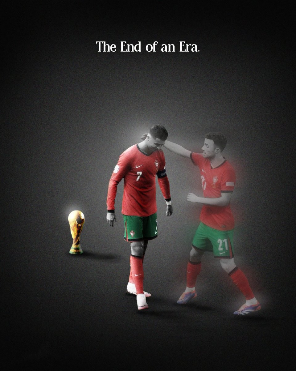 ofootball__'s tweet photo. The End for CR7. 💔🇵🇹 https://t.co/qnNjOzIn3B