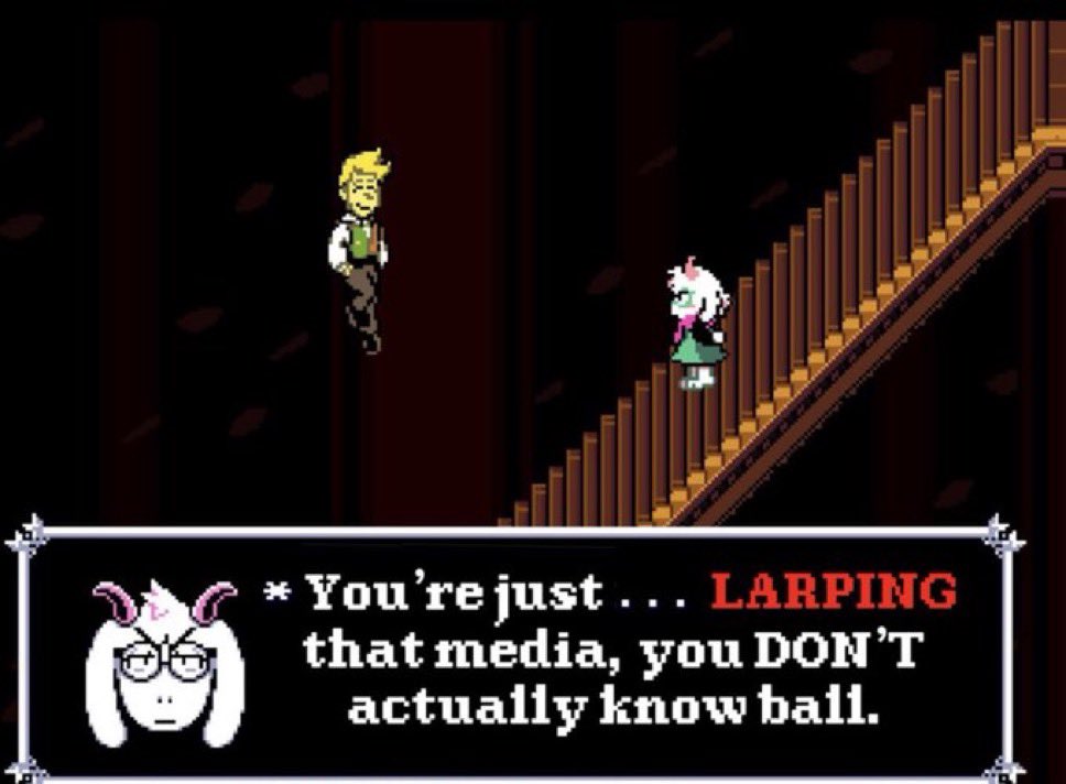 crystal / jinx ✦ DELTARUNE SPOILERS tweet media