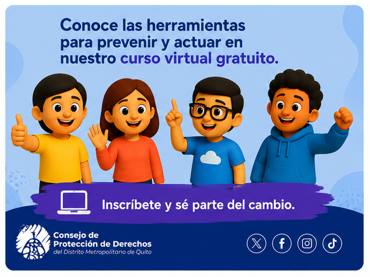 DerechosQuito's tweet photo. ⚠️#NoEsNormal | Hay conductas tan repetidas que dejamos de cuestionarlas. Conoce por qué esto puede constituir violencia sexual contra niñas, niños y adolescentes y fórmate en nuestro curso virtual gratuito. #PrevenciónViolenciaSexual #InfanciasProtegidas
Link para inscripciones: https://t.co/9ZuLuLcOn5