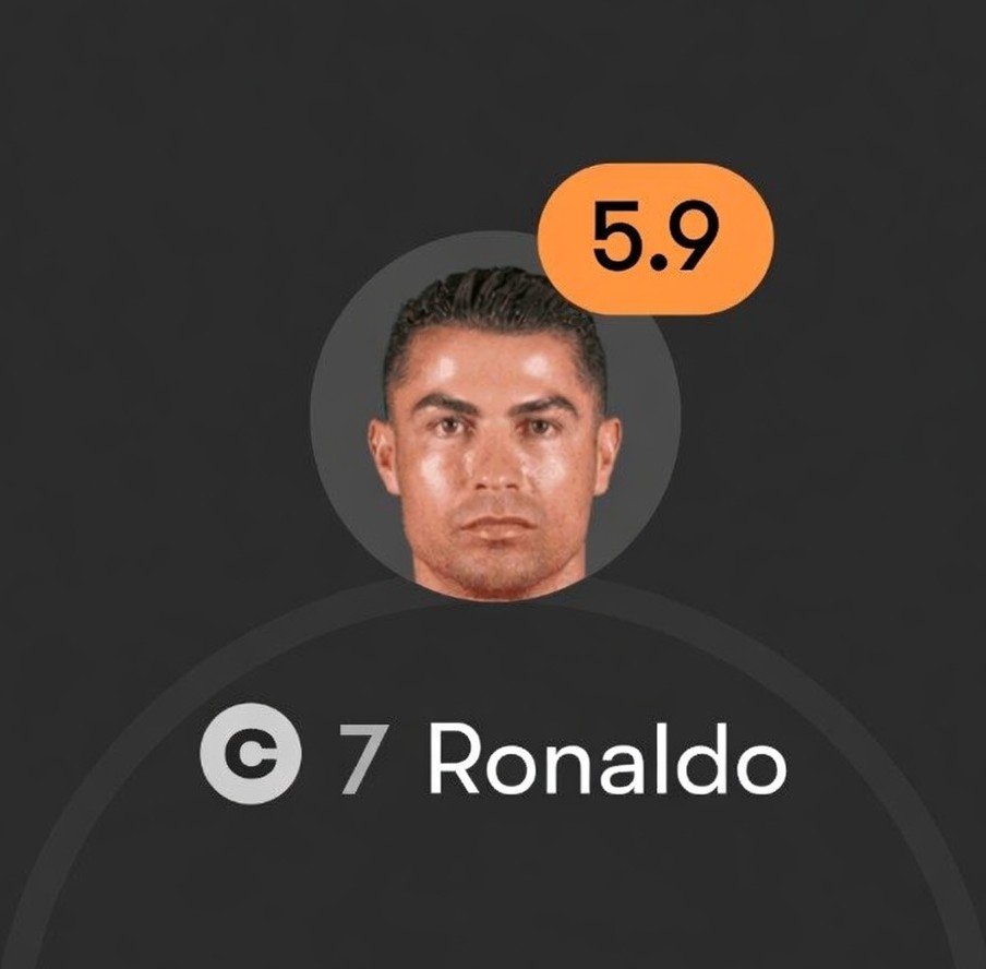Trfootballx's tweet photo. 🚨 Cristiano Ronaldo has more rape allegations (5) than number of touches in the second half (3) https://t.co/kGWJ362Fz1