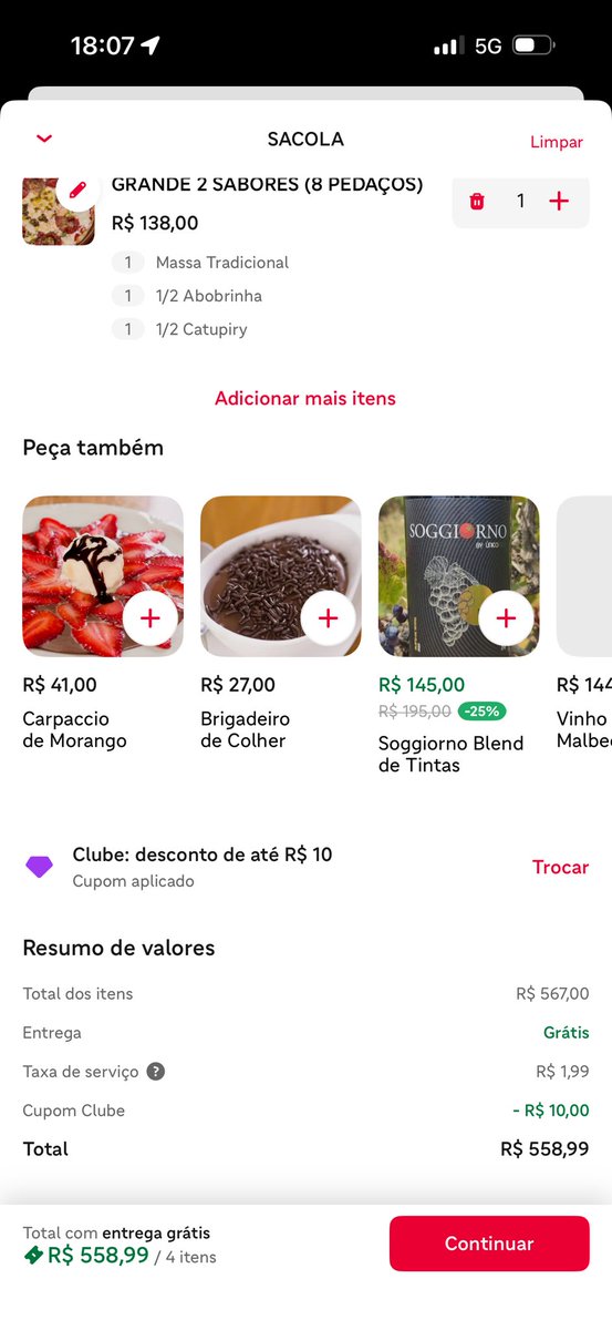 dmeliolsen's tweet photo. obrigada ifood pelo desconto de 10 reais me ajudou muitooo https://t.co/rQ34Fr37kS